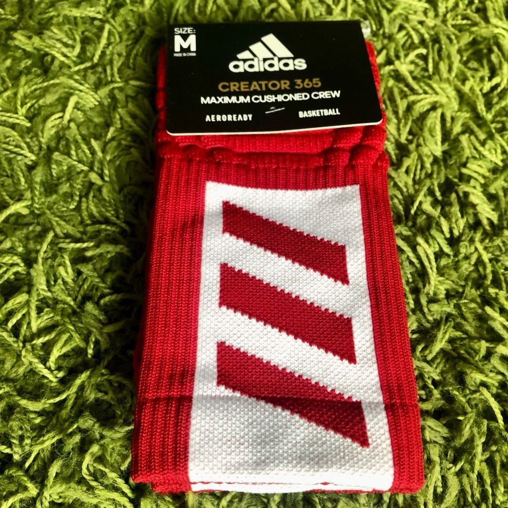 Adidas - Men's Creator 365 Basketball Crew Socks - NWT